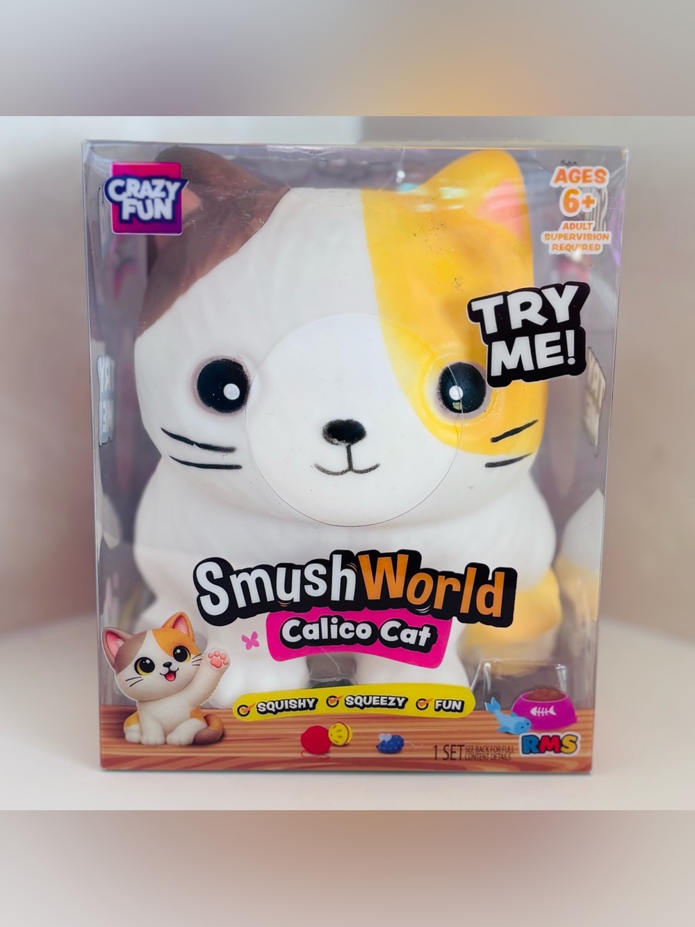 RMS Smushworld Calico Cat